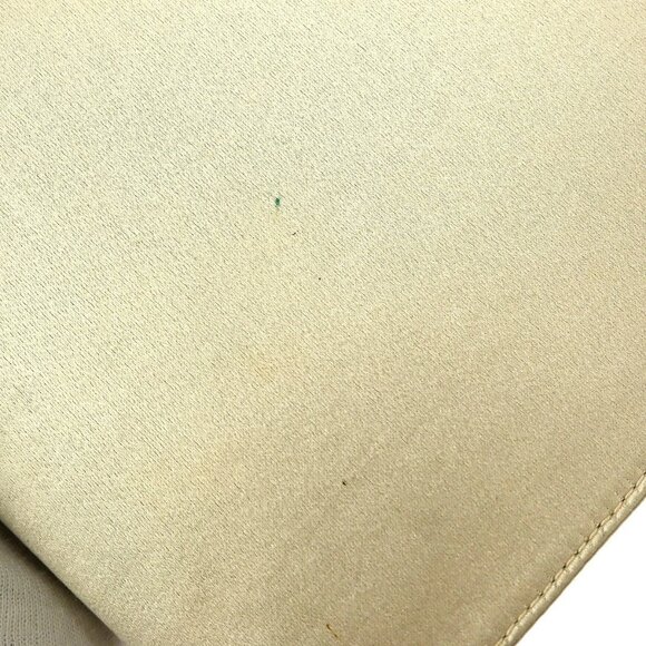 SALVATORE FERRAGAMO BEIGE SATIN HANDBAG Q210141 NQ01745 BN01 - Picture 4 of 10